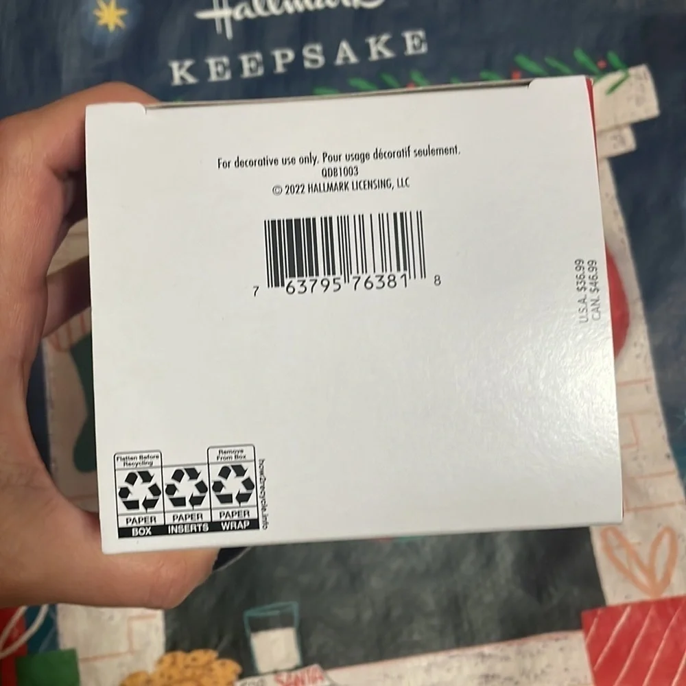 NWT 2022 Hallmark Keepsake Ornaments Lot of 4 + Free Gift Bag